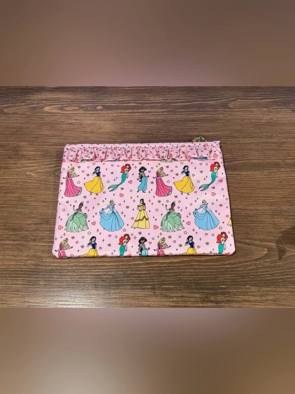 Stoney Clover Lane Disney Princess Flat Pouch